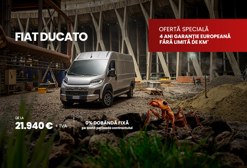 Fiat Ducato - Ofertă Specială